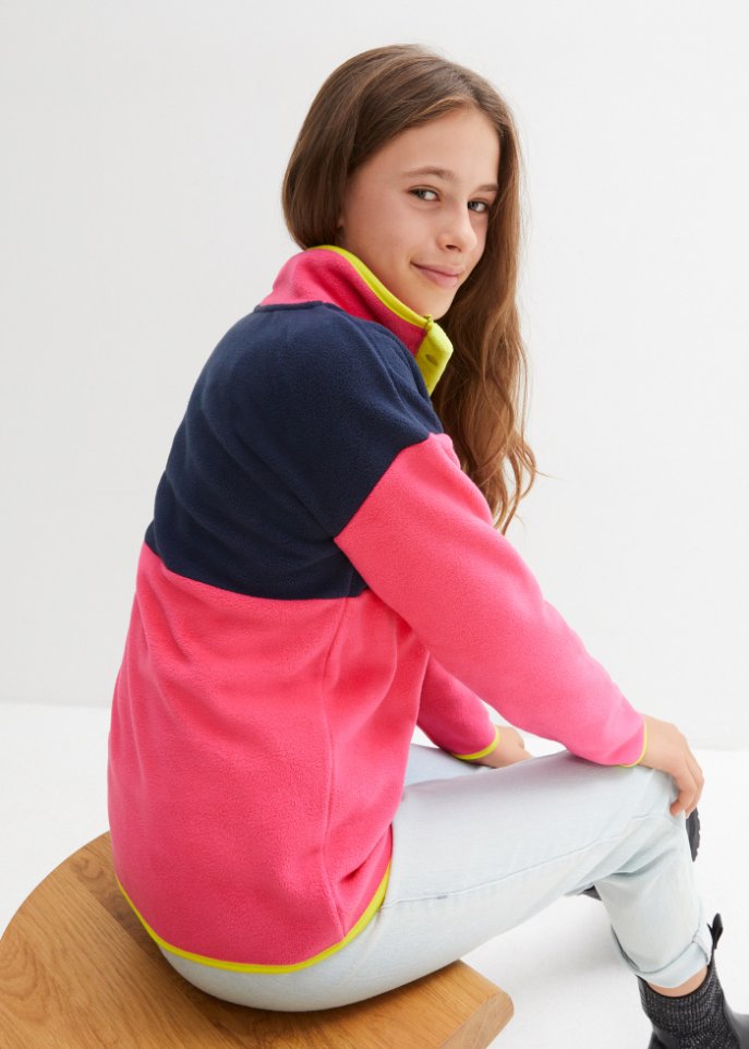 Mädchen Fleeceshirt