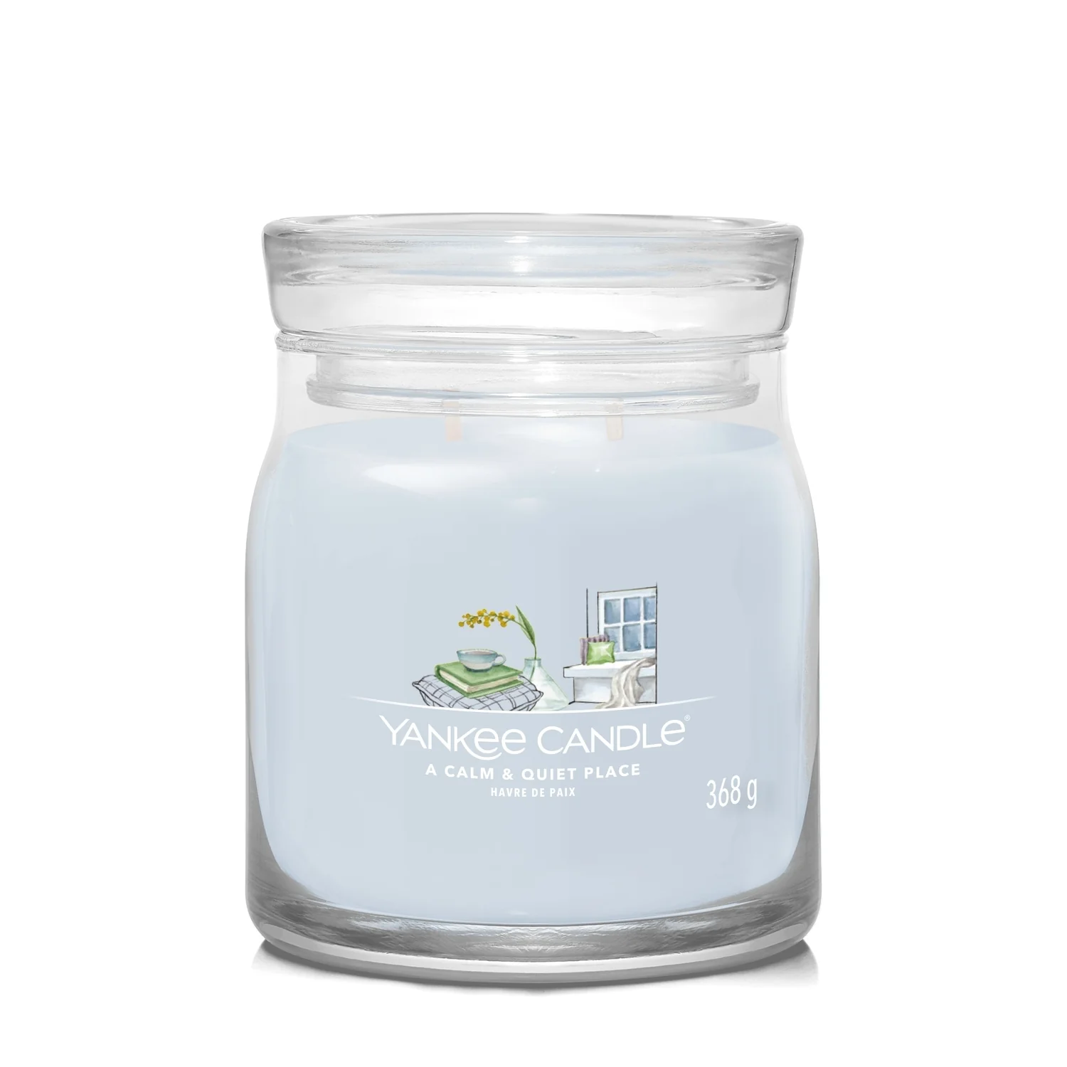 Velas em pote Signature - Um Lugar Calmo e Tranquilo - Vela Aromática