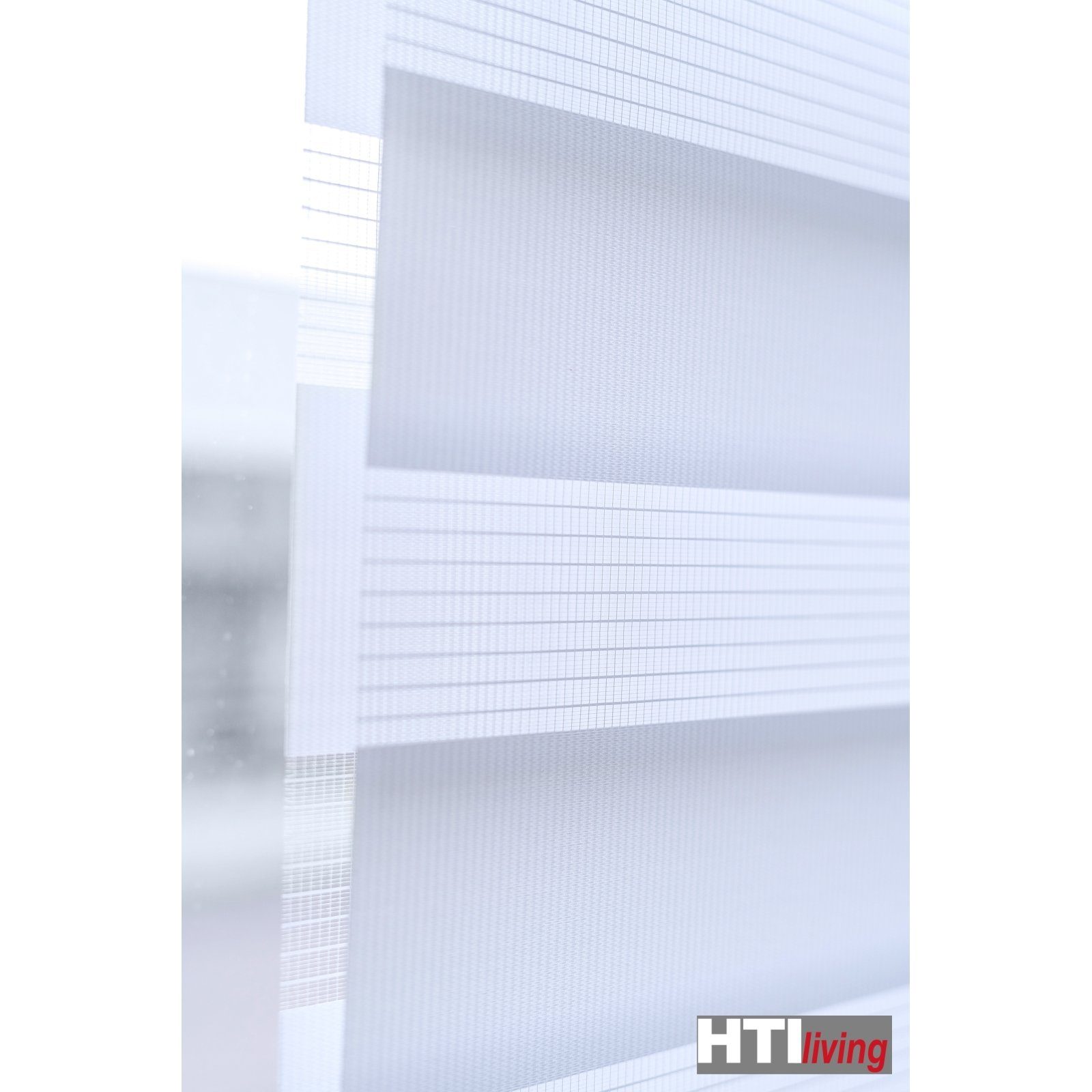 Doppelrollo Doppelrollo uni 100 x 150 Marisol, HTI-Living, halbtransparent, ohne Bohren, Klemmfix