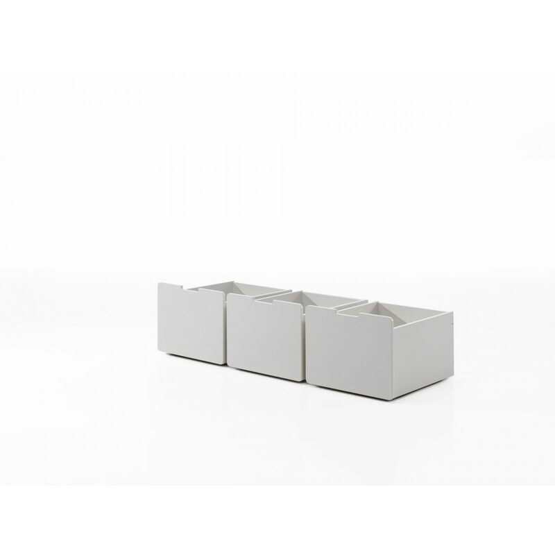 3 tiroirs de rangement pour lit Pino Vipack