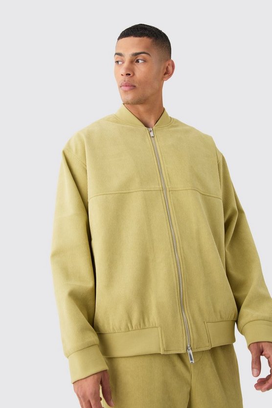 Smarte Cord-Bomberjacke
