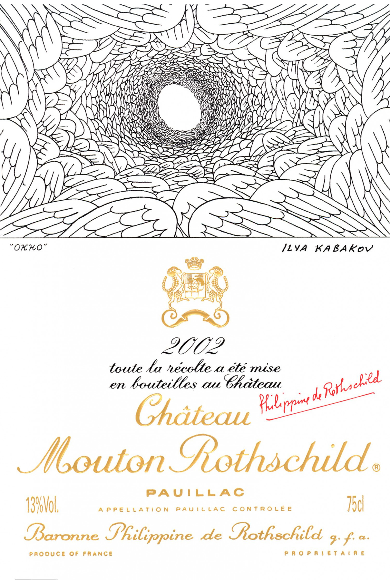 Château Mouton Rothschild 2002, Pauillac