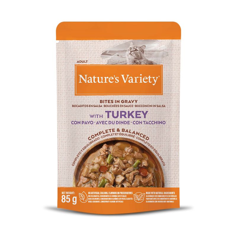 Sparpaket Nature's Variety Bites in Soße 44 x 85 g