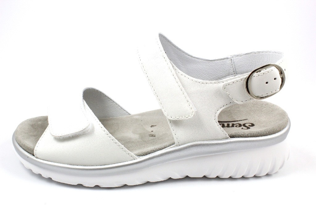 SEMLER Komfort Sandalen weiss SOFT-NAPPA
