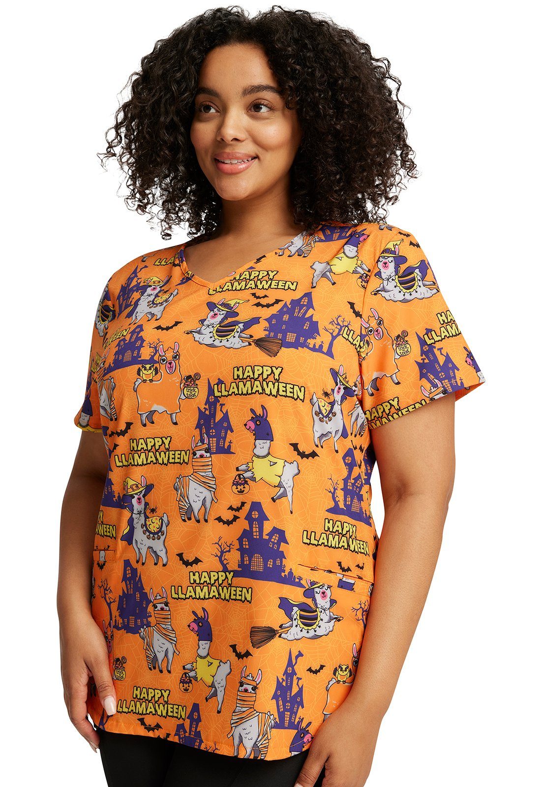 Cherokee Funktionsbluse Bunt bedruckter Damen Kasack 