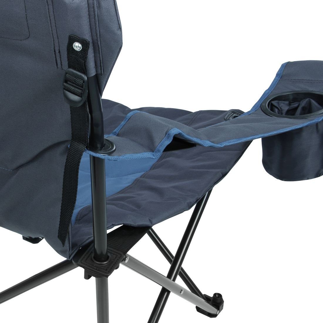 yourGEAR Faltstuhl yourGEAR Campingstuhl Pineto XXL Klappstuhl Fußauflage Rückenlehne