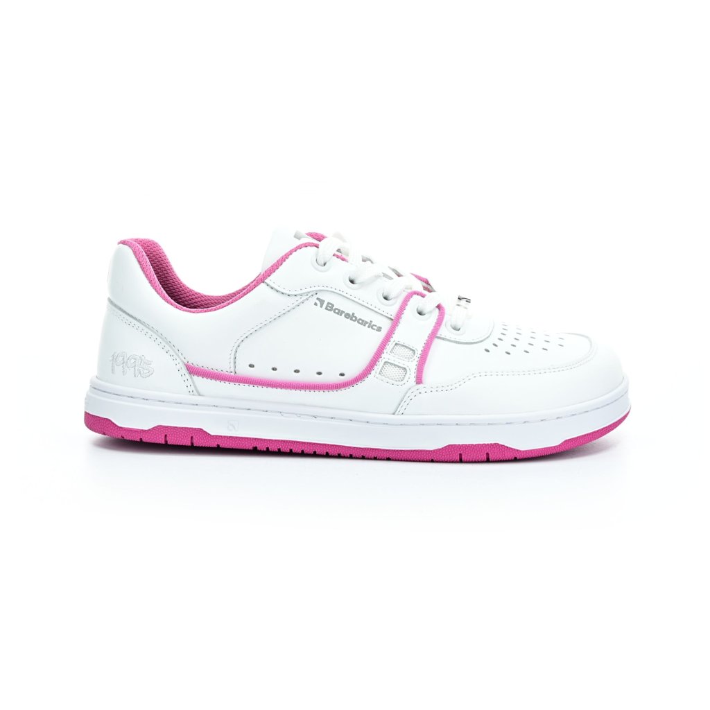 Be Lenka Barebarics Arise White/Raspberry Pink Barfußschuhe