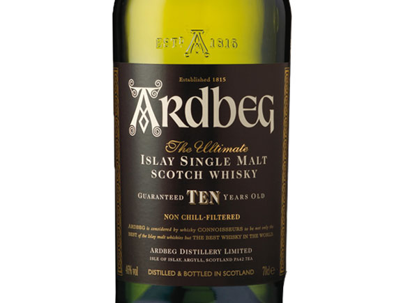 Whisky Ardbeg Ten 10 Ans Single Malt