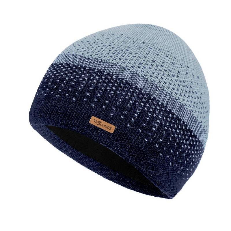 Trollkids Merino Cap Bommelmütze Kinder