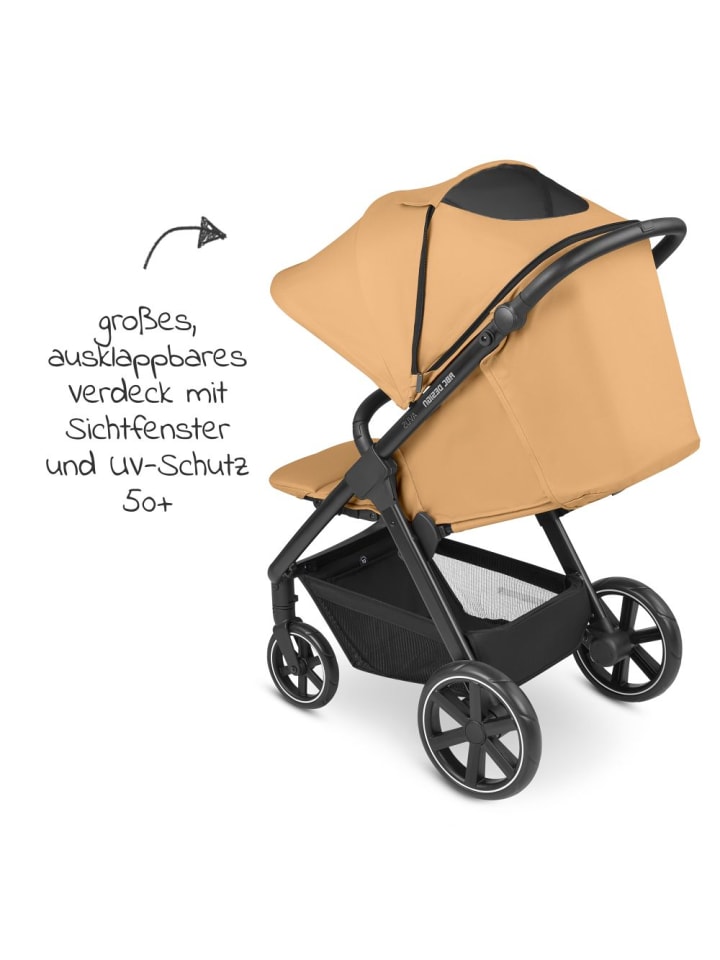 ABC-Design Buggy & Sportwagen Avus mit Einhand-Faltung und in gelb,schwarz günstig kaufen onesize