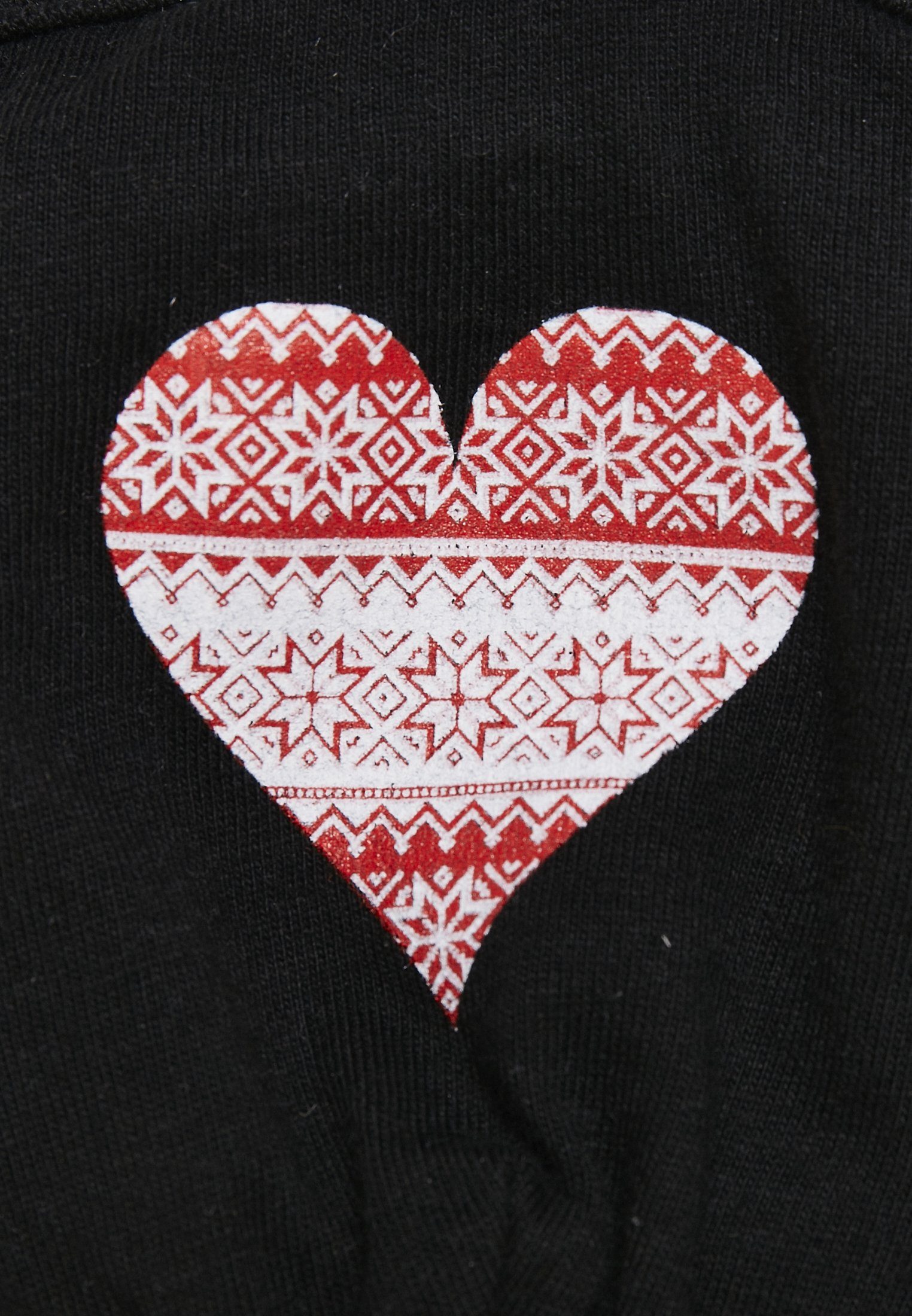 URBAN CLASSICS Mund-Nasen-Maske Unisex Christmas Heart Face Mask