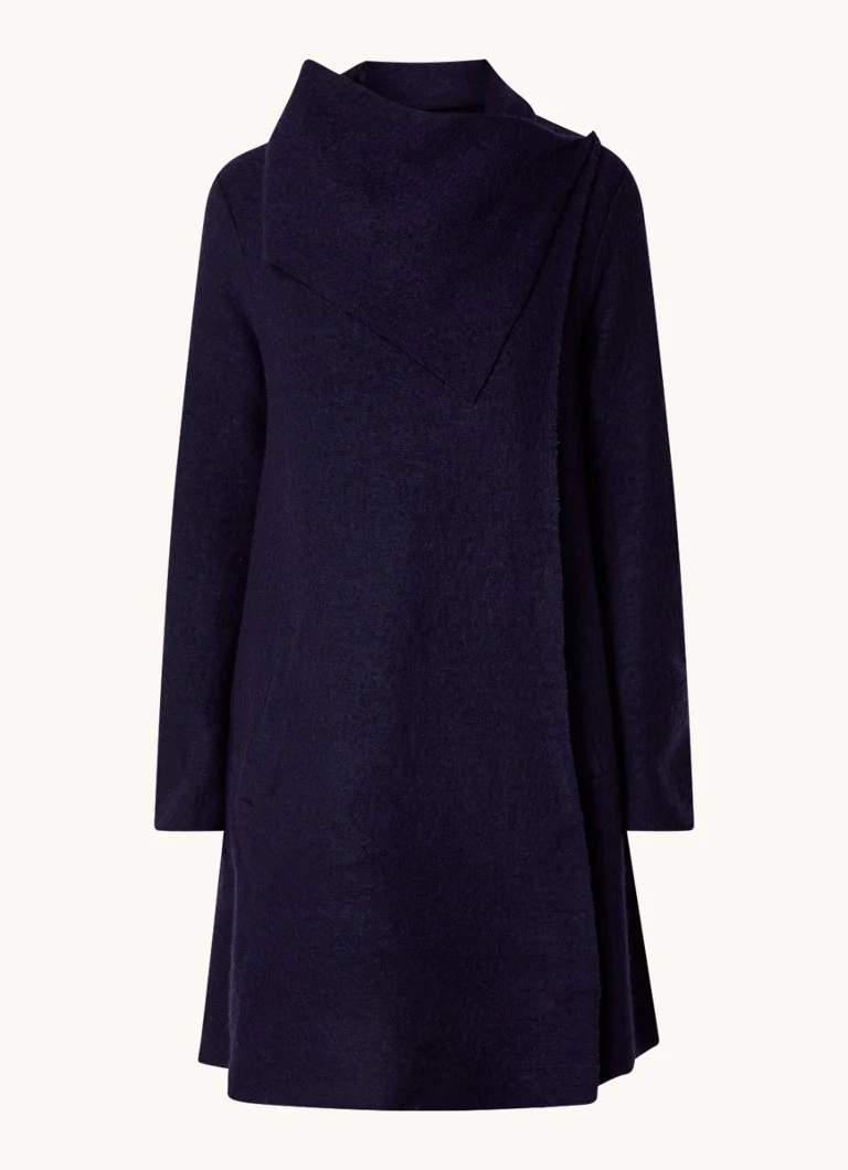 Phase Eight Bellona Knit Coat Navy 08