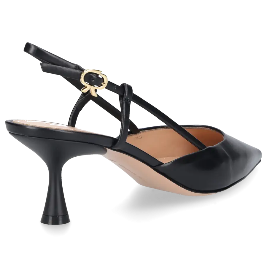 Gianvito Rossi - Slingpumps ASCENT 55 Kalbsleder - schwarz