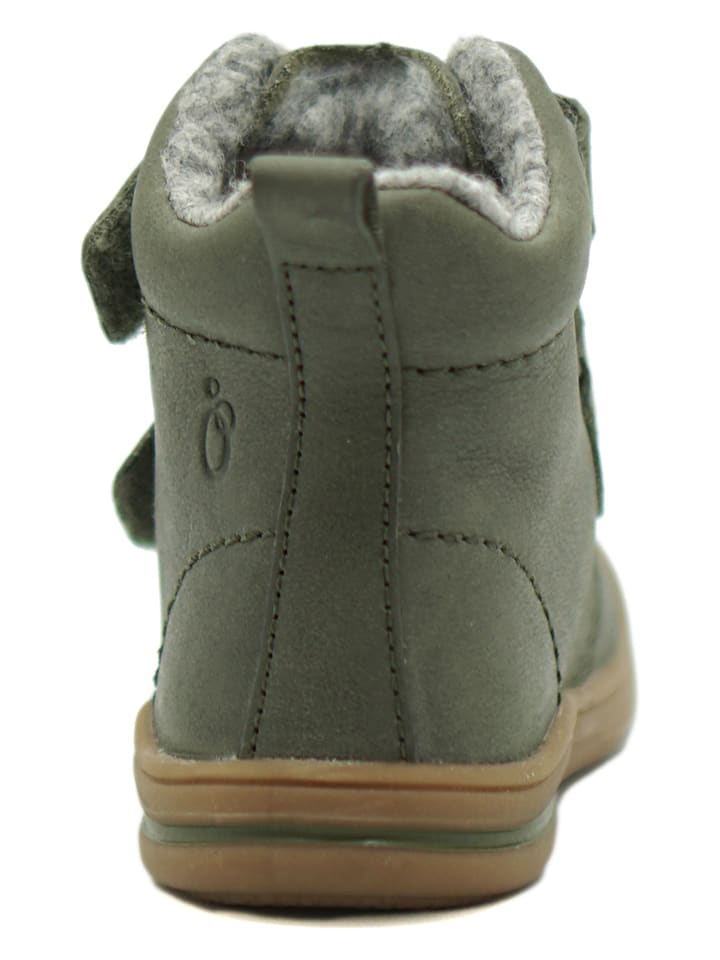 lamino Leder-Boots in Grün günstig kaufen