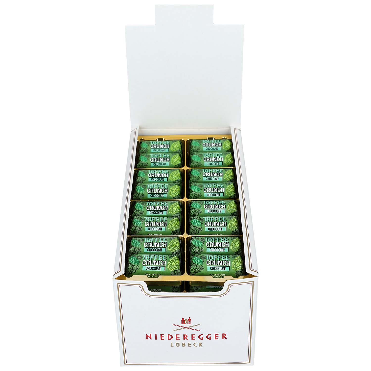 Niederegger Chocolate Klassiker Toffee Crunch 80x12,5g