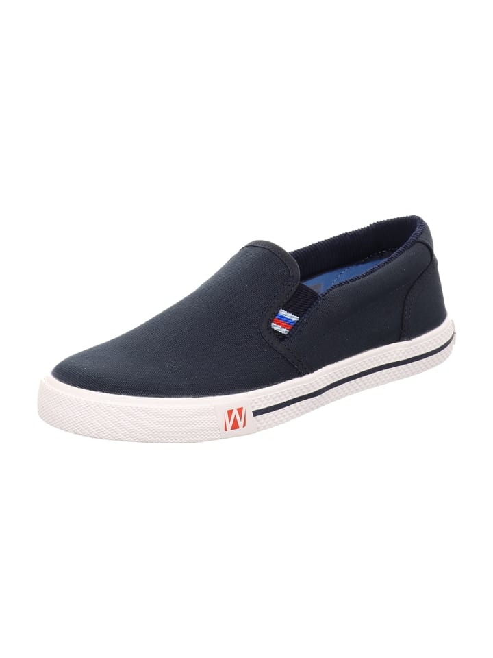 WESTLAND Sportliche Slipper in Blau günstig kaufen