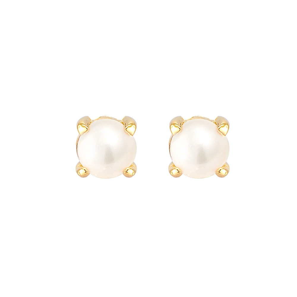 Elli Elli Boucles d'Oreilles Dames boucles d'oreilles modernes de base avec perles de  Boucles d'oreilles