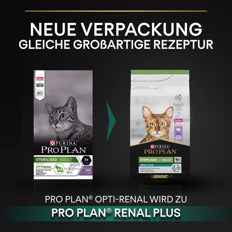 PURINA PRO PLAN Sterilised Adult Renal Plus Truthahn | bitiba %