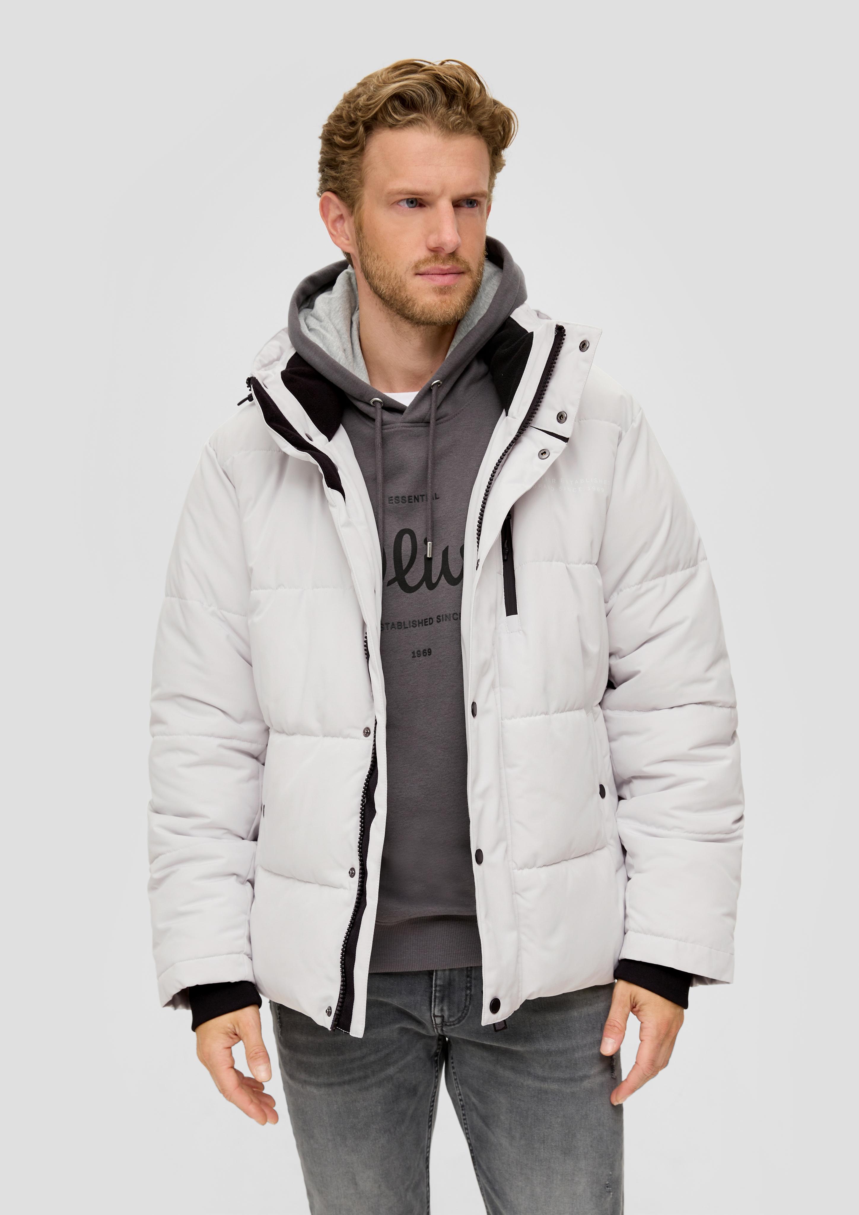 Steppjacke mit Schriftprint  2132004-9016