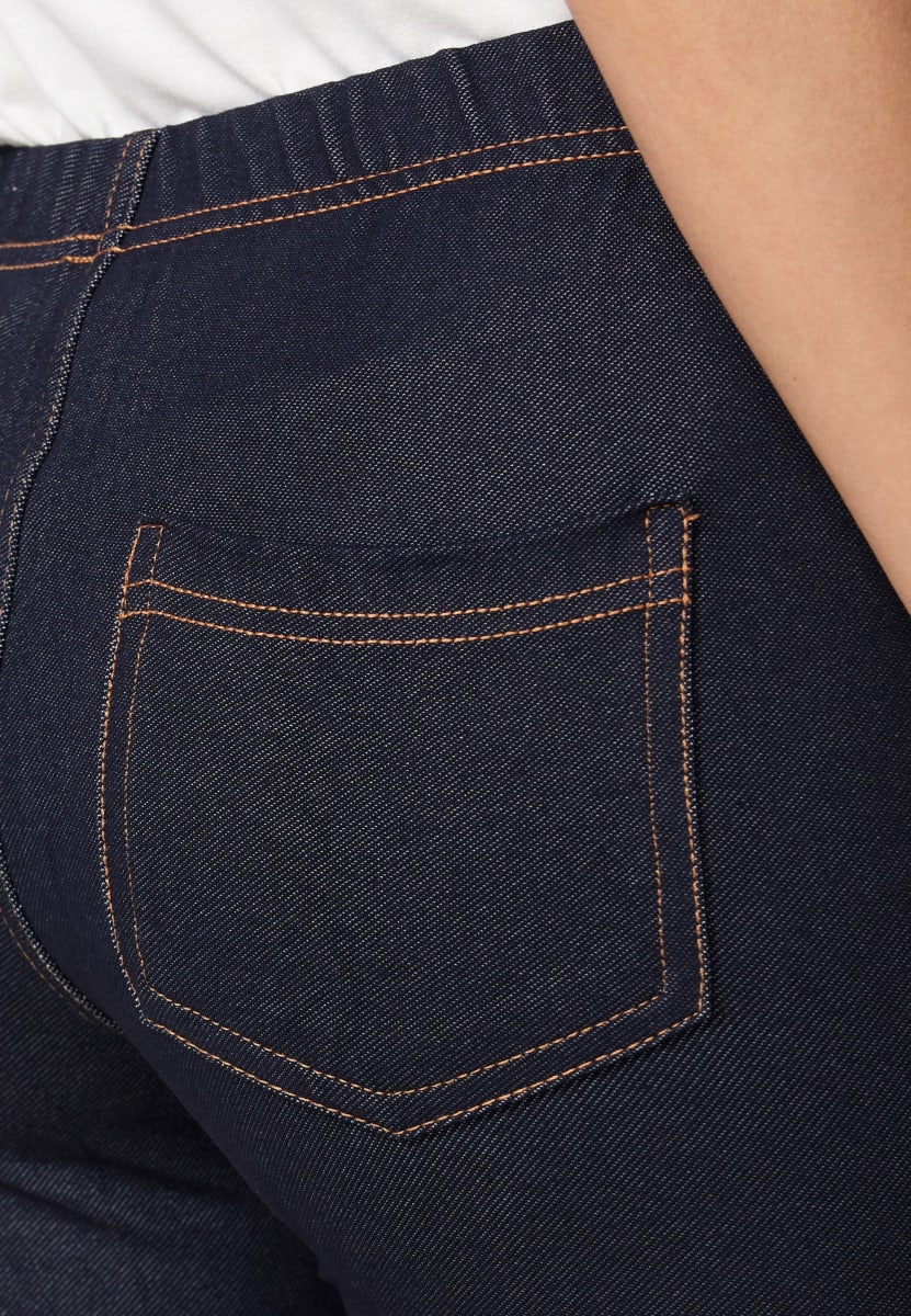 Treggings in Jeans-Optik blau Gr. 40/44, 1 St