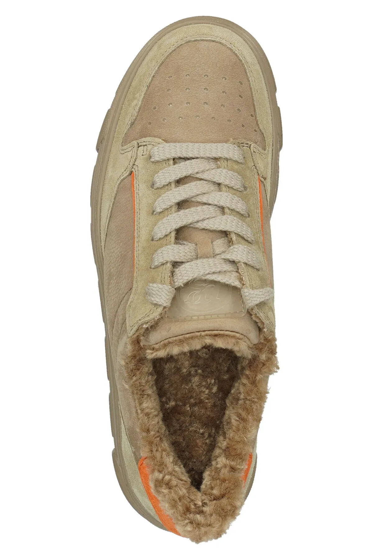 Paul Green  Sneaker - Beige - Flacher Absatz