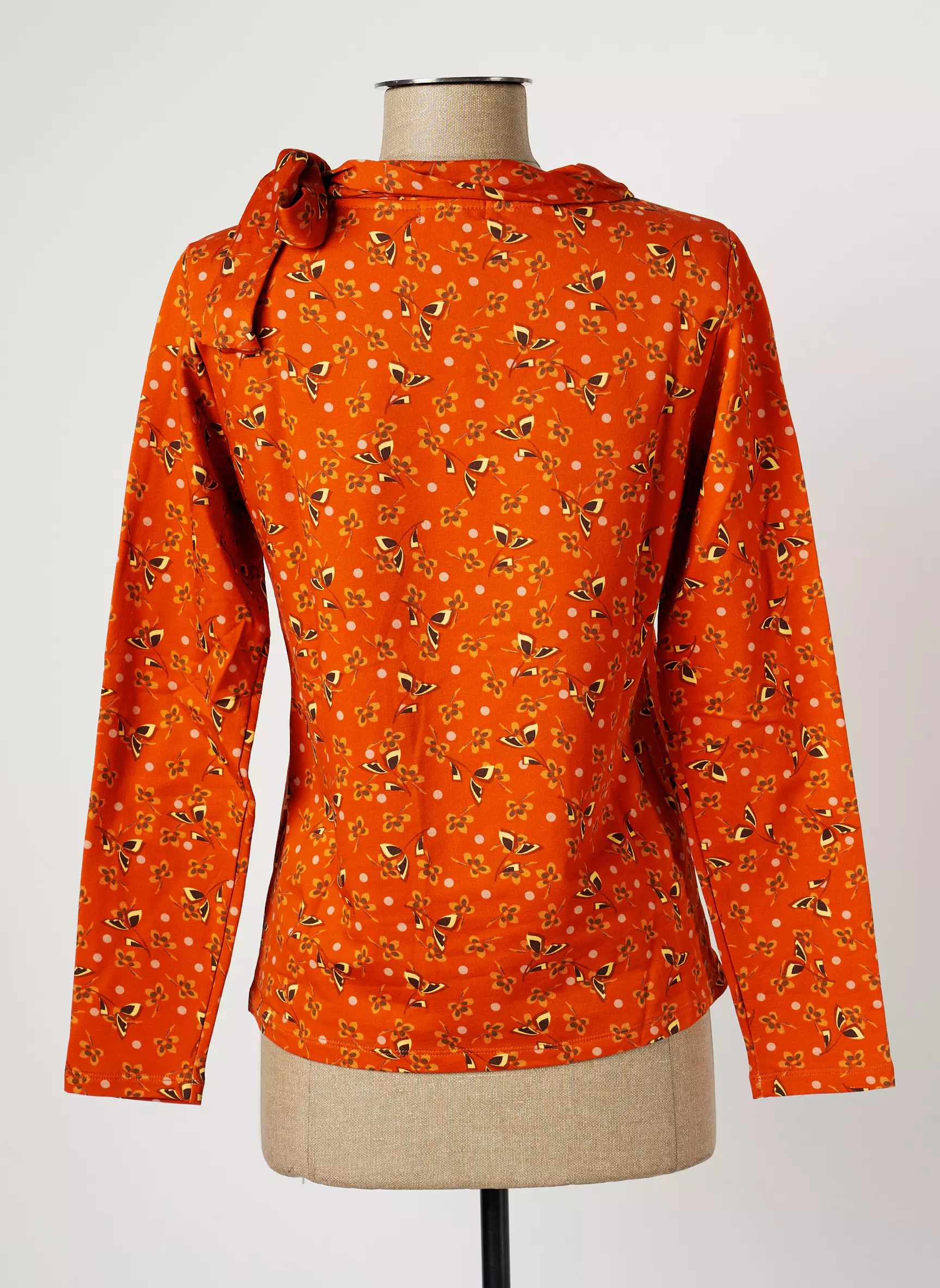 Paul Brial Tshirts Femme couleur orange