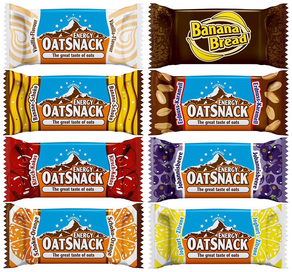 OatSnack Energy Riegel 8er Testpaket II kaufen | Bike-Discount