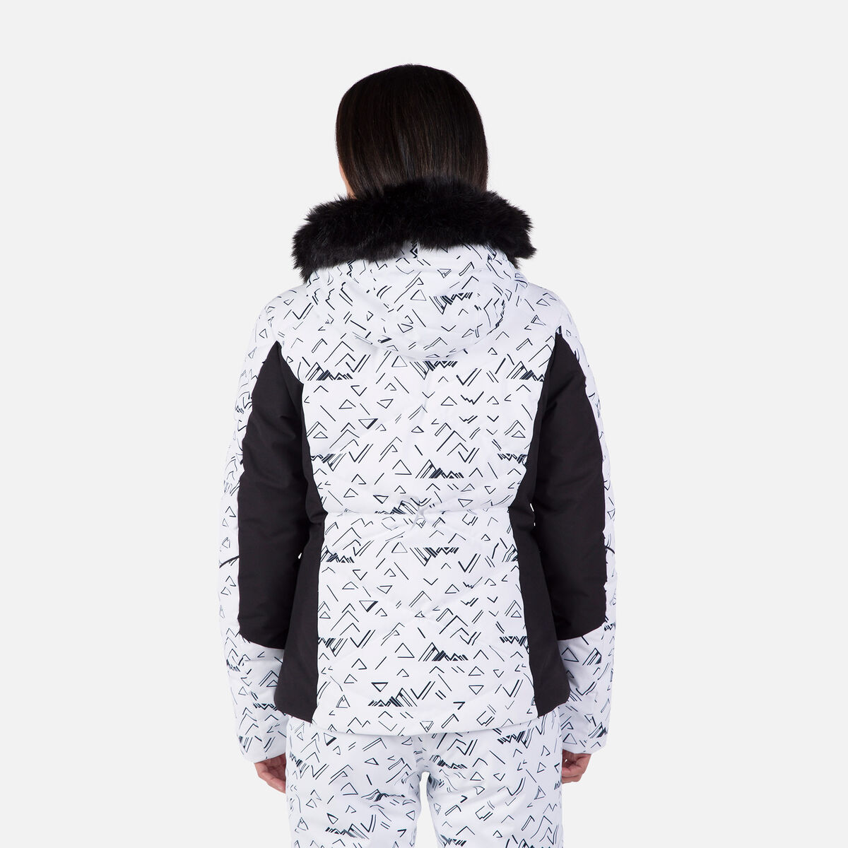 Damensteppjacke mit Print Staci