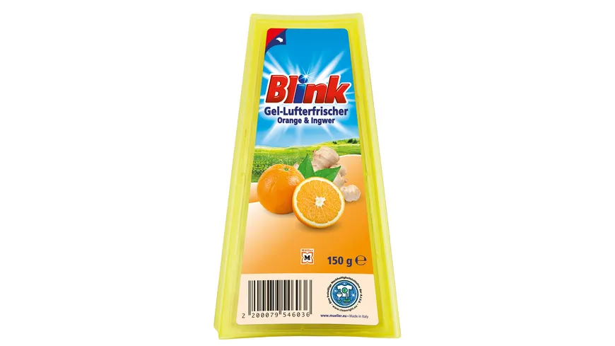 Blink Gel-Lufterfrischer Orange & Ingwer 150 g