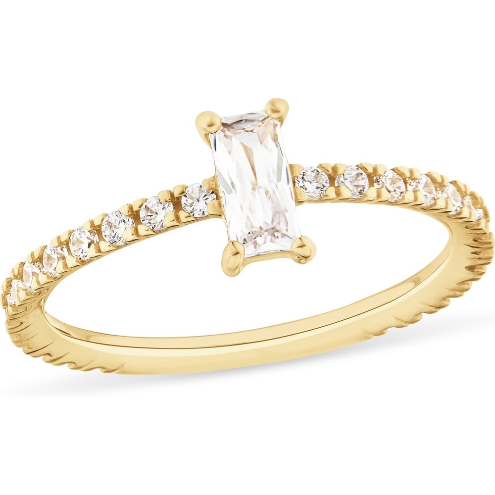 FAVS Bague pour femme 375 Or jaune or jaune Bague