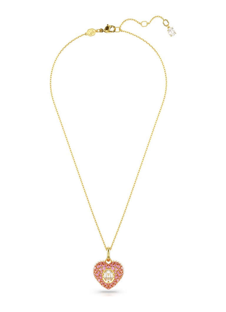 Κολιέ με επιχρυσωμένο κρύσταλλο Swarovski Hyperbola