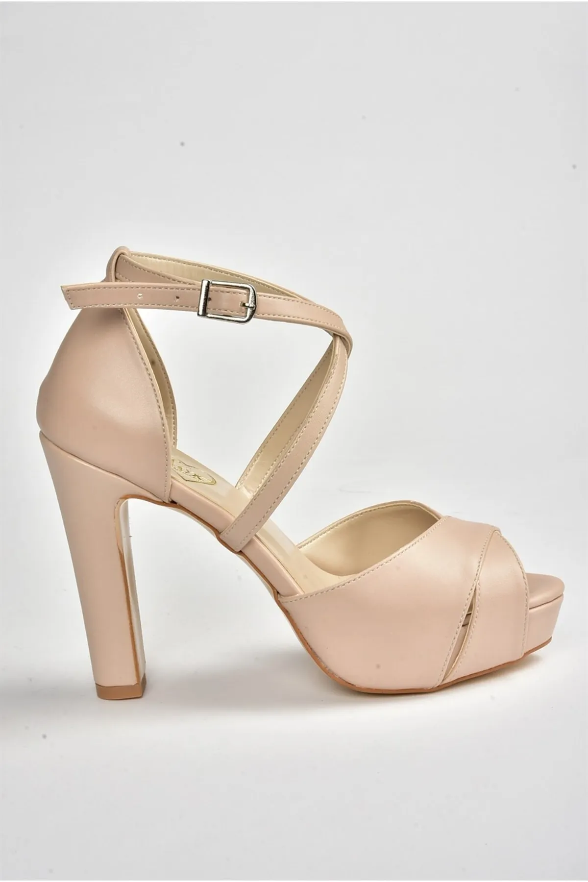 Fox Shoes  Zehn Plateau-Damen-Abendschuhe mit dicken Absätzen M348010209