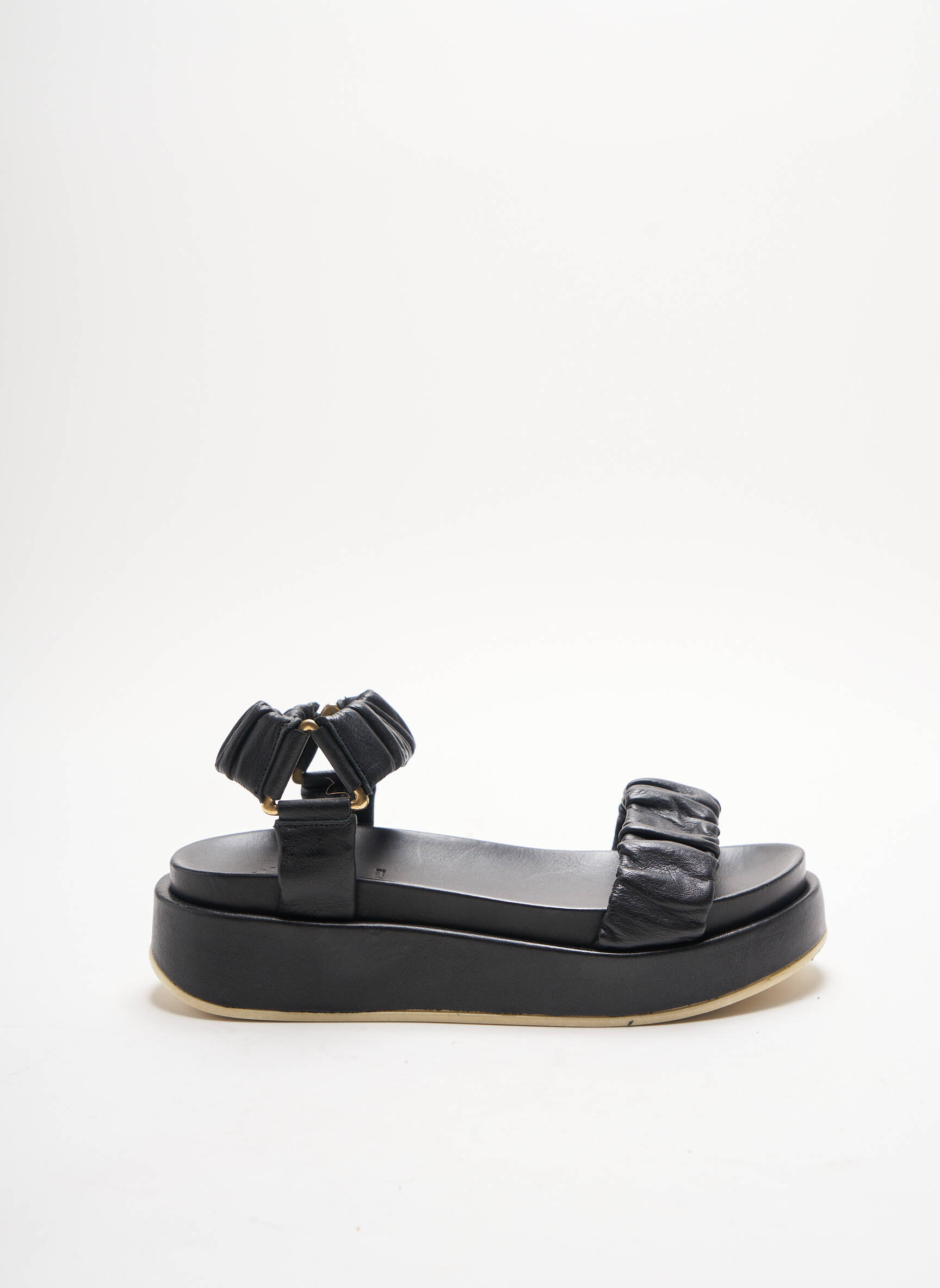 San Marina Sandales Nu Pieds Femme couleur noir
