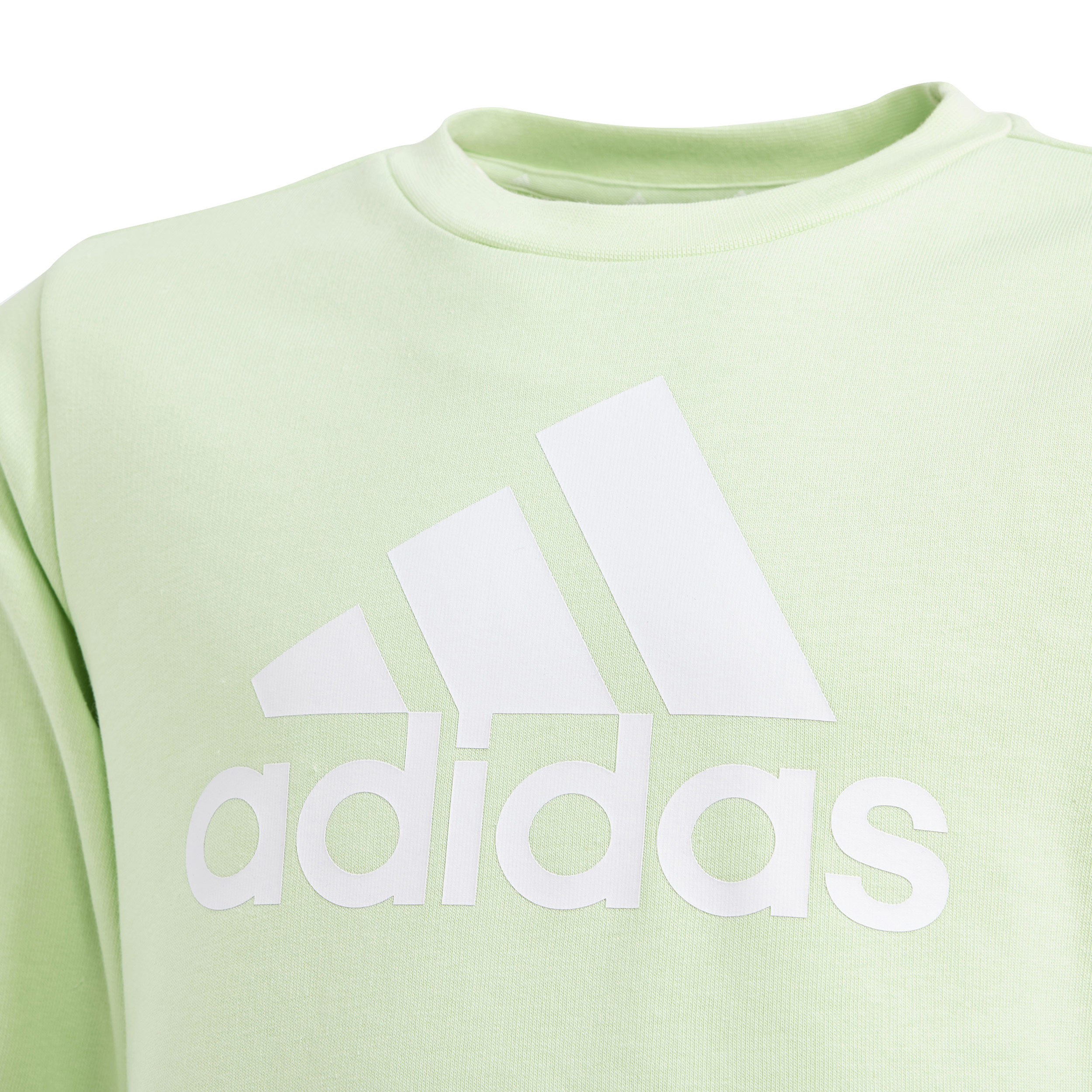 Big Logo Sweatshirt Mädchen - Hellgrün