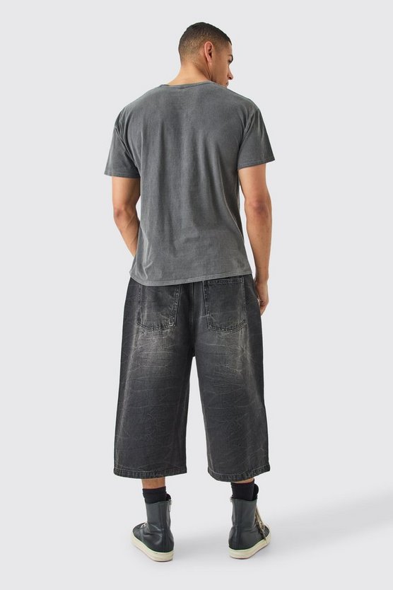 Oversize T-Shirt mit lizenziertem Snoop Dogg Print