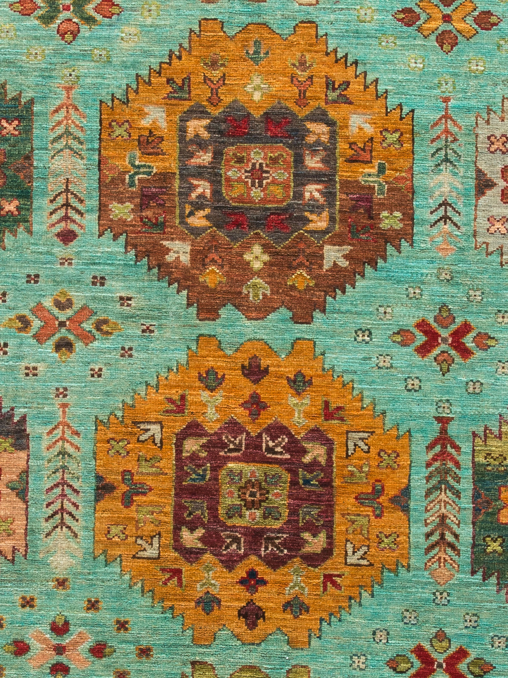 Kazak Ghazni ca. 208 x 303 cm, Unikat / Einzelstück