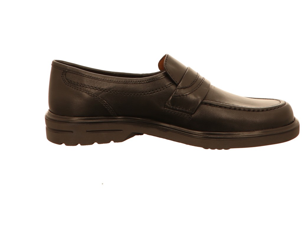 SIOUX Klassische Slipper schwarz Peru