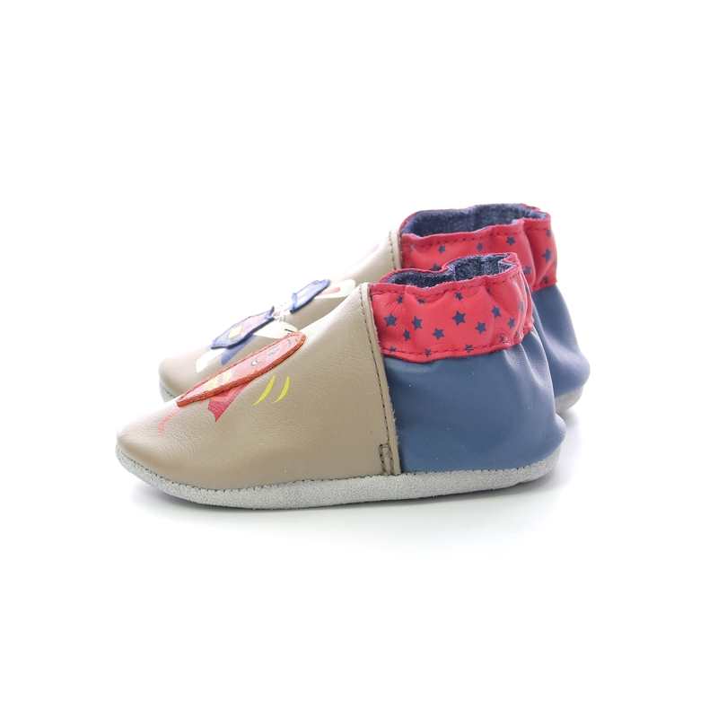 Chaussons cuir Mega Heroes