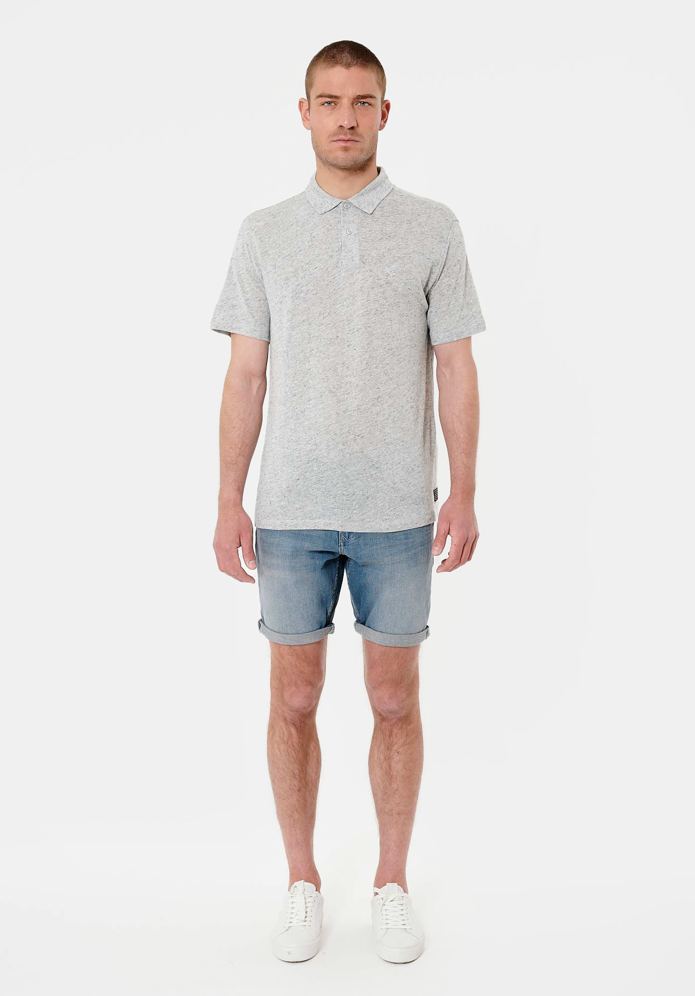 SUM    Polo gris Homme