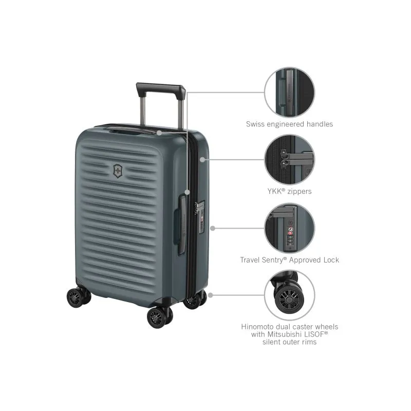 Victorinox Airox Advanced Frequent Flyer Carry-On Erweiterbar (55 cm) - Storm