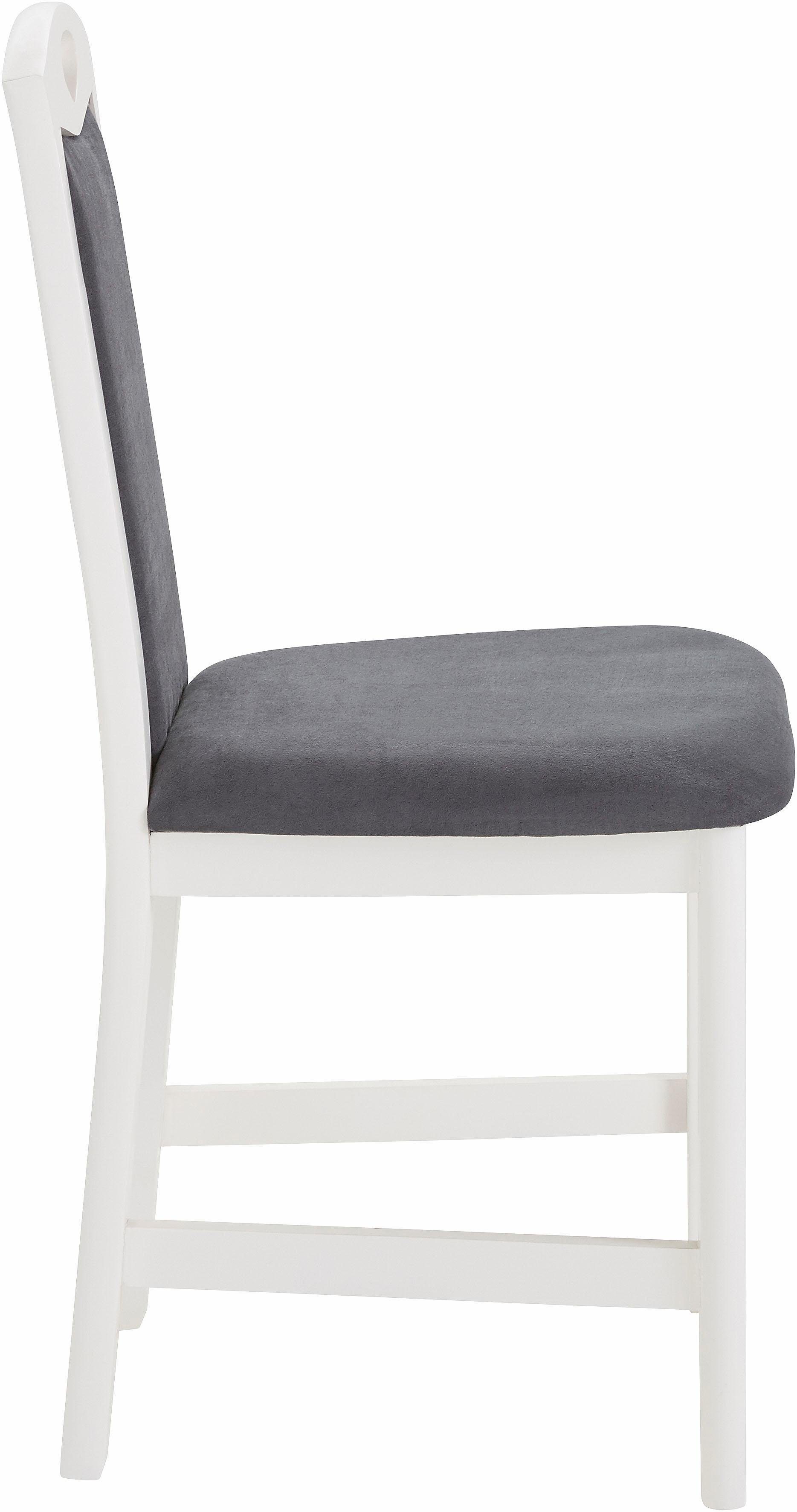 SCHÖSSWENDER 4-Fußstuhl Köln (Set, 2 St), Gestell aus Massivholz