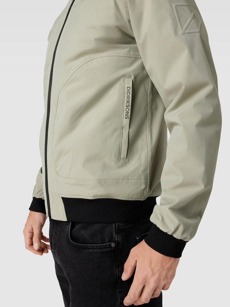 Jacke mit elastischen Abschlüssen Modell 'ALIVN' in schilf