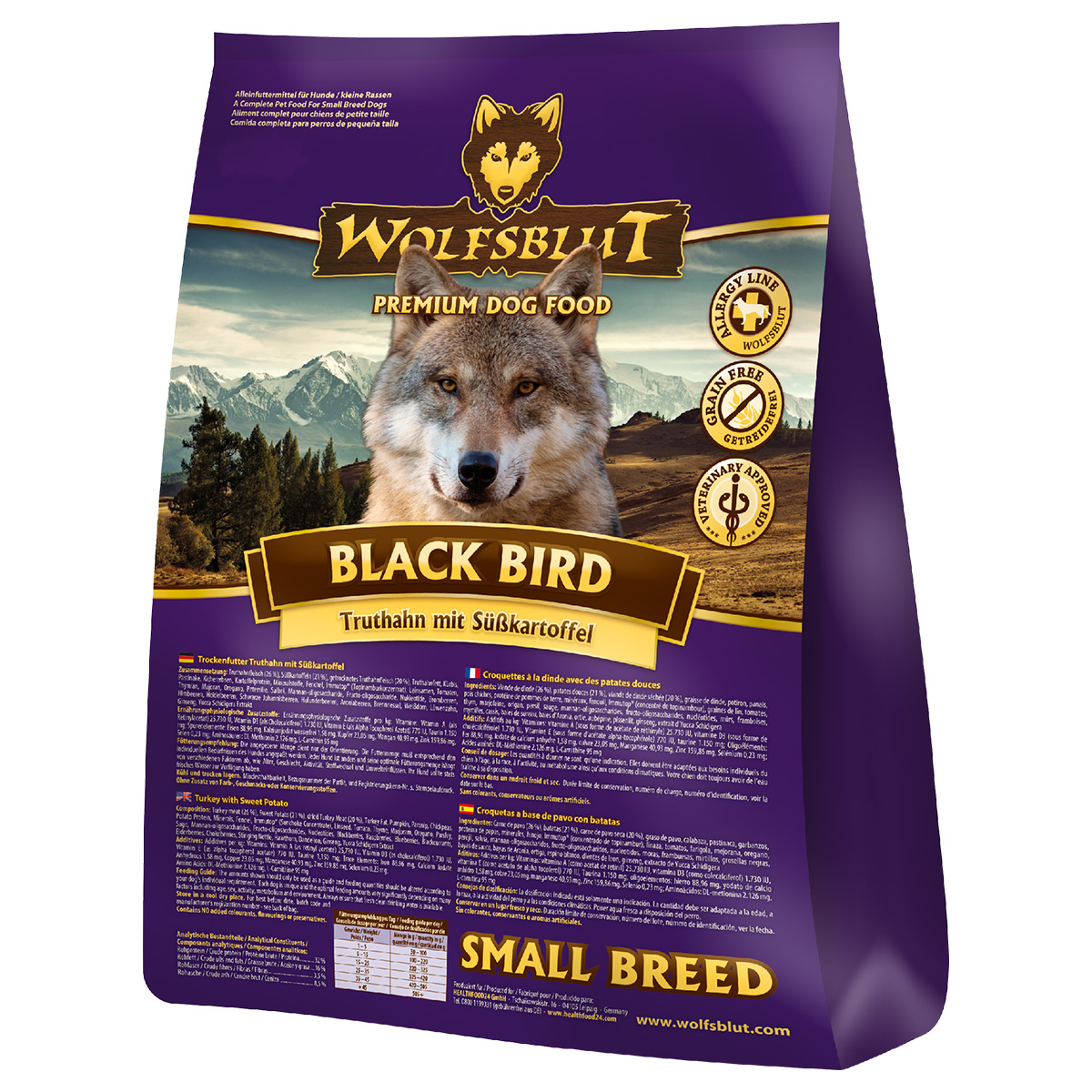Wolfsblut Black Bird Small Breed günstig kaufen bei ZooRoyal