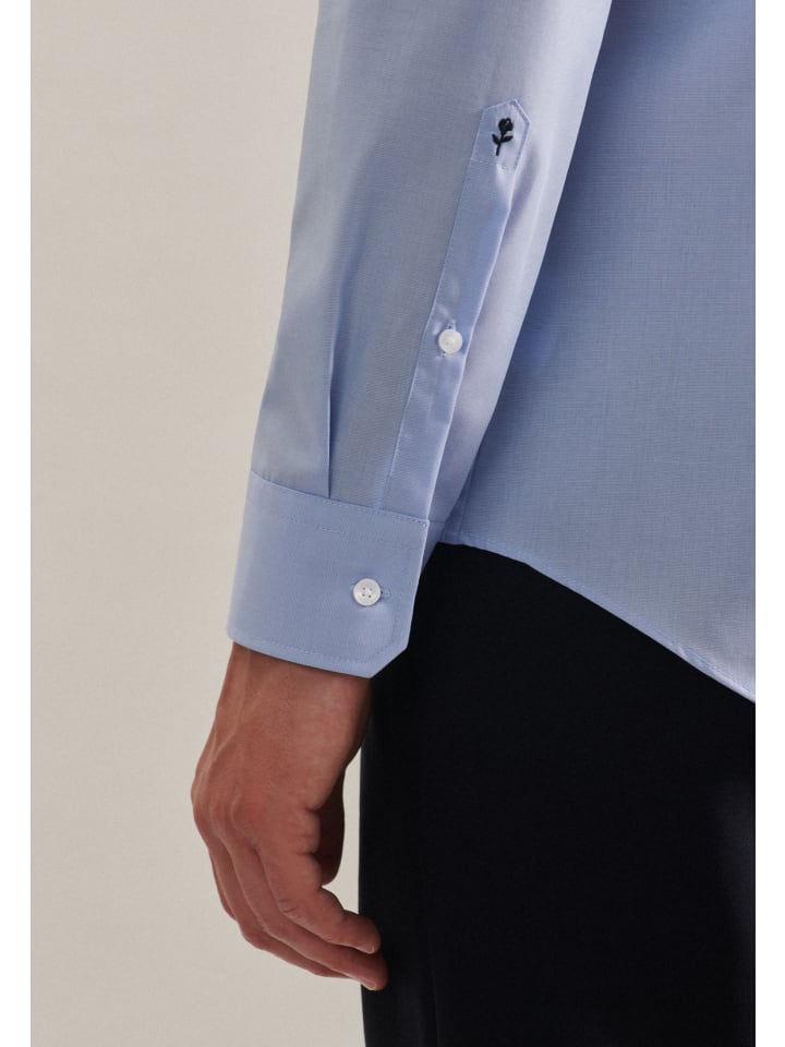 Seidensticker Business Hemd Slim in Hellblau günstig kaufen
