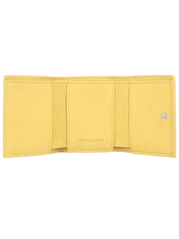 FREDs BRUDER Bobonia Geldbörse Leder 10.5 cm in capri yellow günstig kaufen onesize