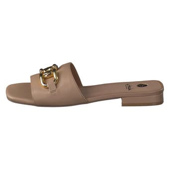 La Strada Pantolette in beige