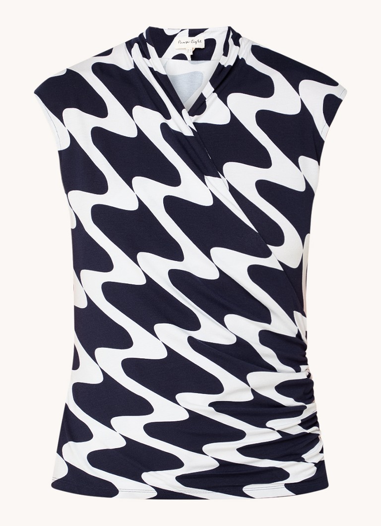 Phase Eight Maleah top with print and wrap