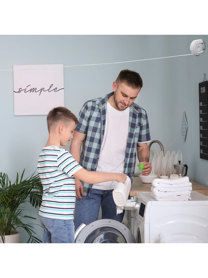 relaxdays 2tlg. Haushaltsset in Blau/ Weiß günstig kaufen onesize