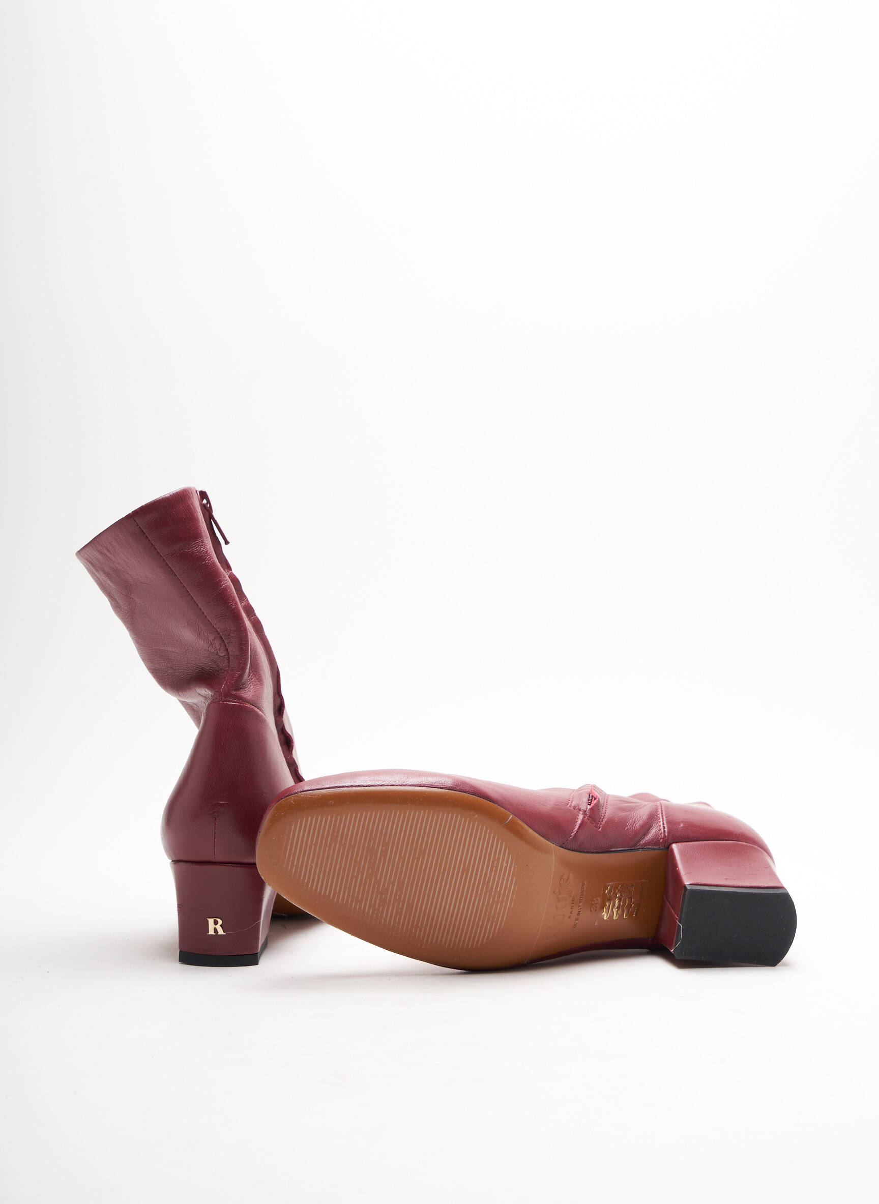 Rouje Bottines Femme couleur violet