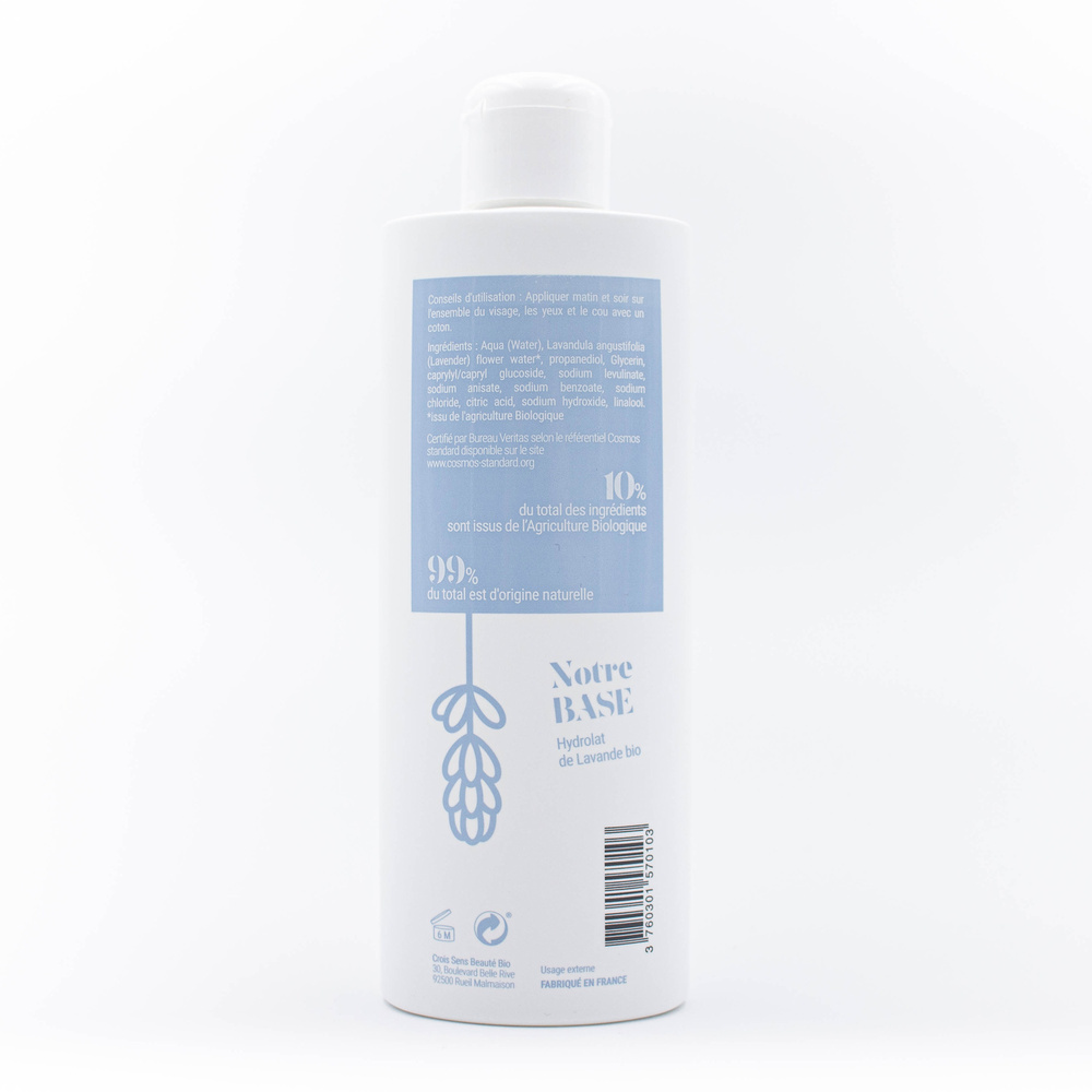 base Eau Micellaire Eau micellaire démaquillante et rafraîchissante certifiée BIO
